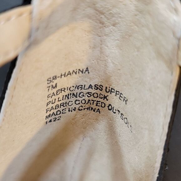 BRAND NEW SB-HANNA BY BETSEY JOHNSON MARI RHINESTONE BLOCK HEEL DRESS SA… - Picture 14 of 16